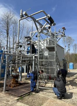 Pilotna geotermicna elektrarna Centiba - foto Arhiv DEM